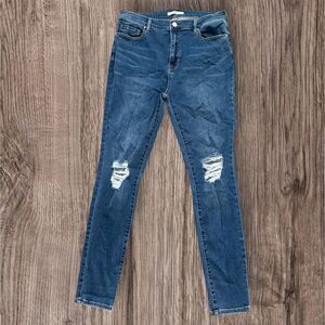 PacSun High Rise Jegging Blue Skinny Jeans with Stretch Fit Size 29